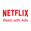 Logo von Netflix basic with Ads